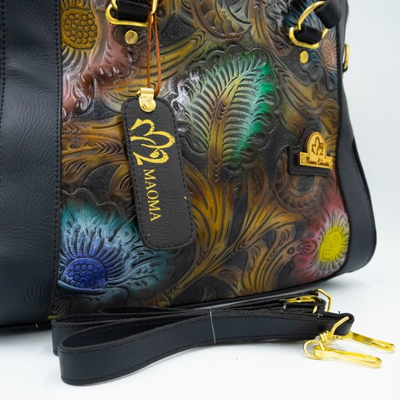 Leather handbag - Picture 2 of 4